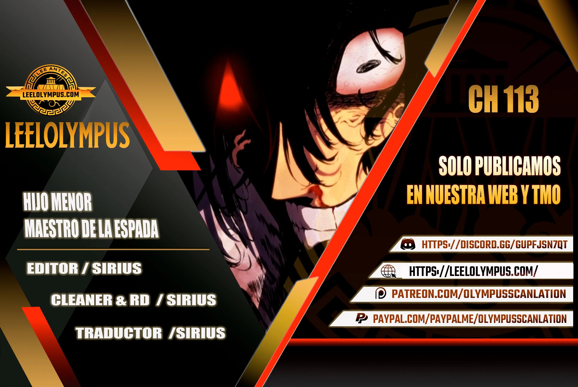 Read El hijo menor del maestro de la espada ES Manga Online