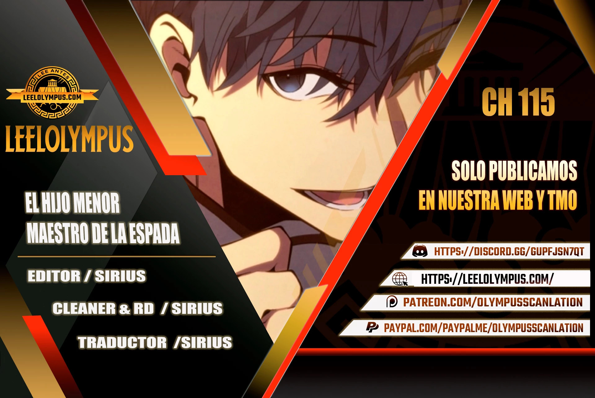 Read El hijo menor del maestro de la espada ES Manga Online