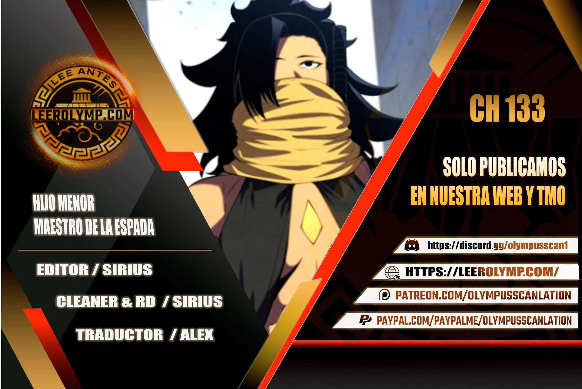 Read El hijo menor del maestro de la espada ES Manga Online