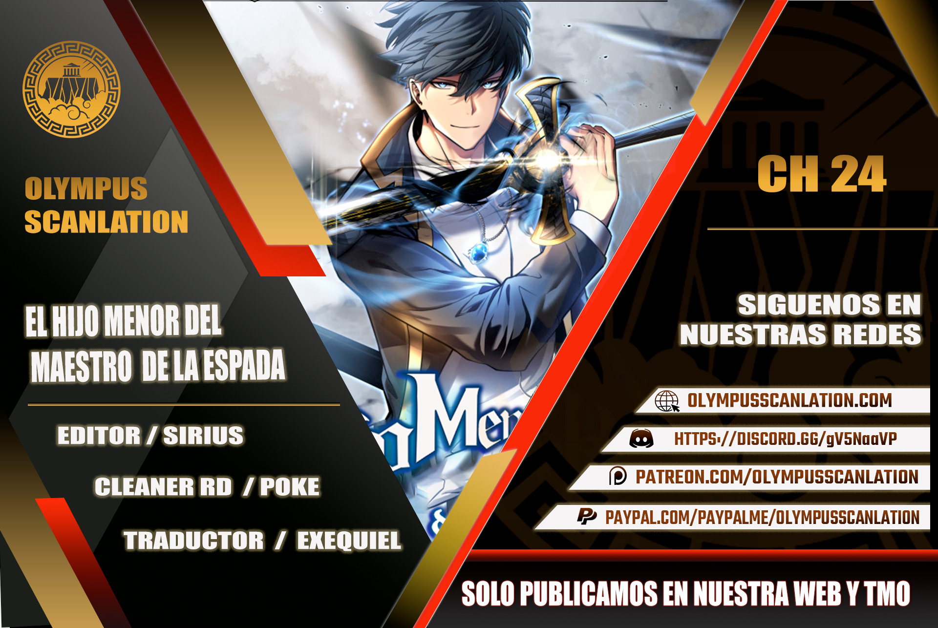 Read El hijo menor del maestro de la espada ES Manga Online