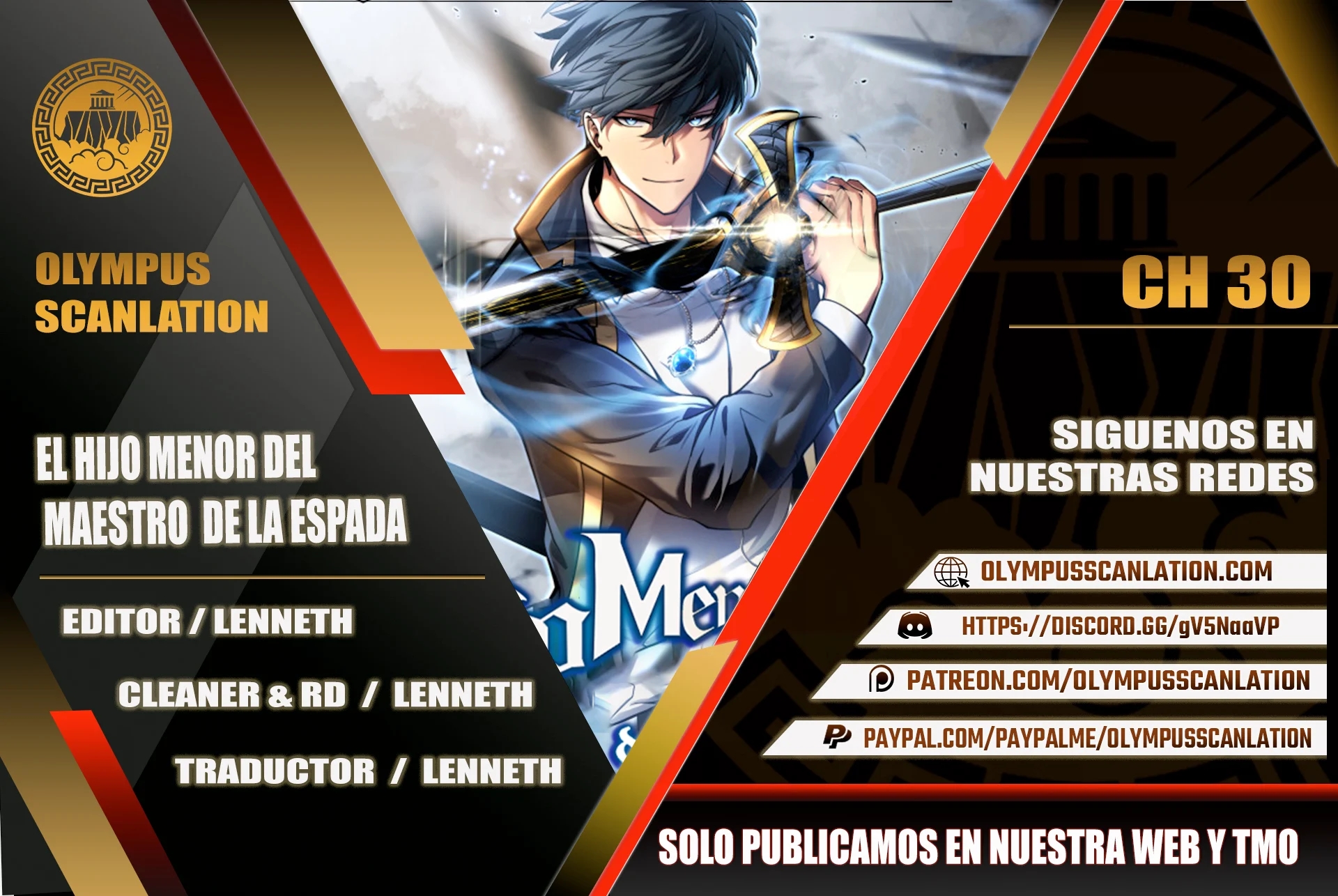 Read El hijo menor del maestro de la espada ES Manga Online