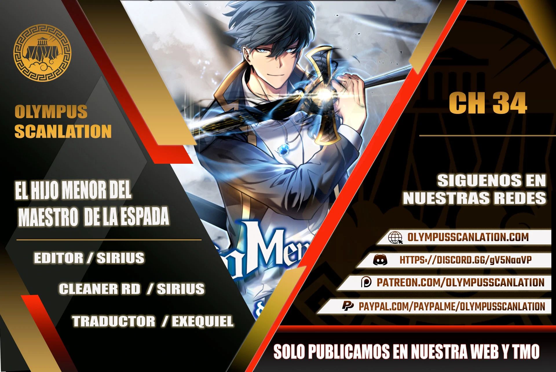 Read El hijo menor del maestro de la espada ES Manga Online