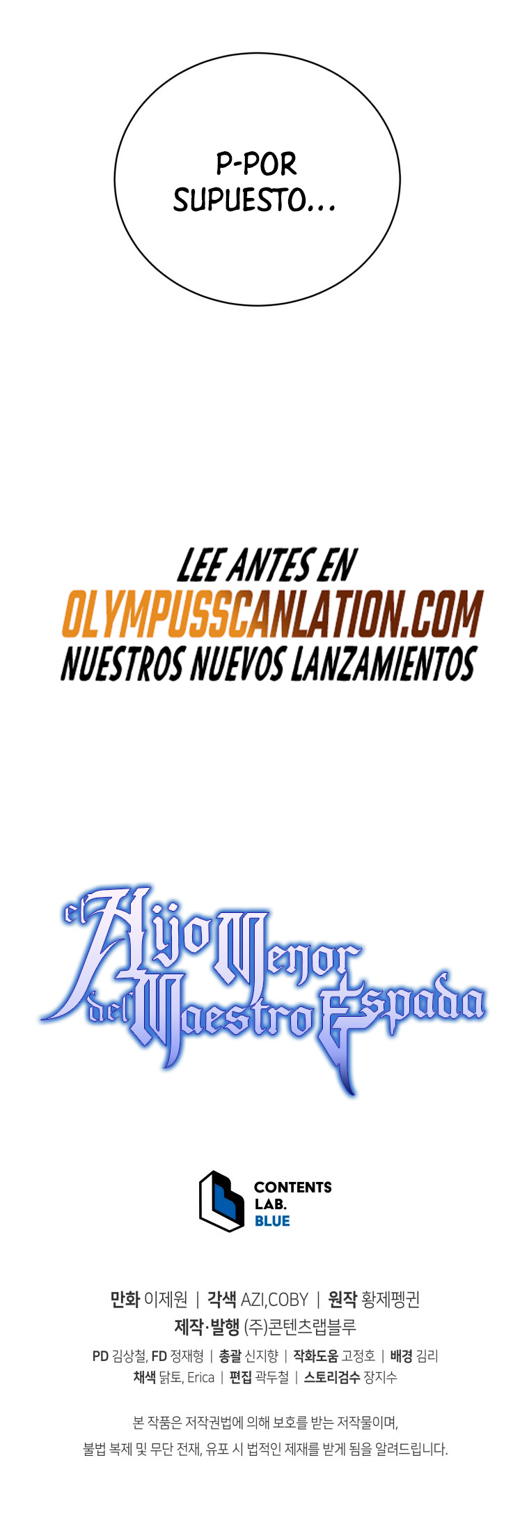 Read El hijo menor del maestro de la espada ES Manga Online