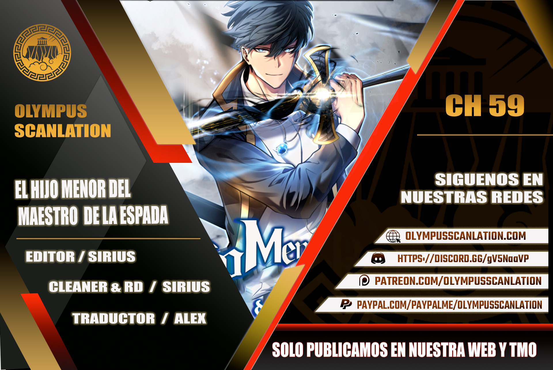 Read El hijo menor del maestro de la espada ES Manga Online