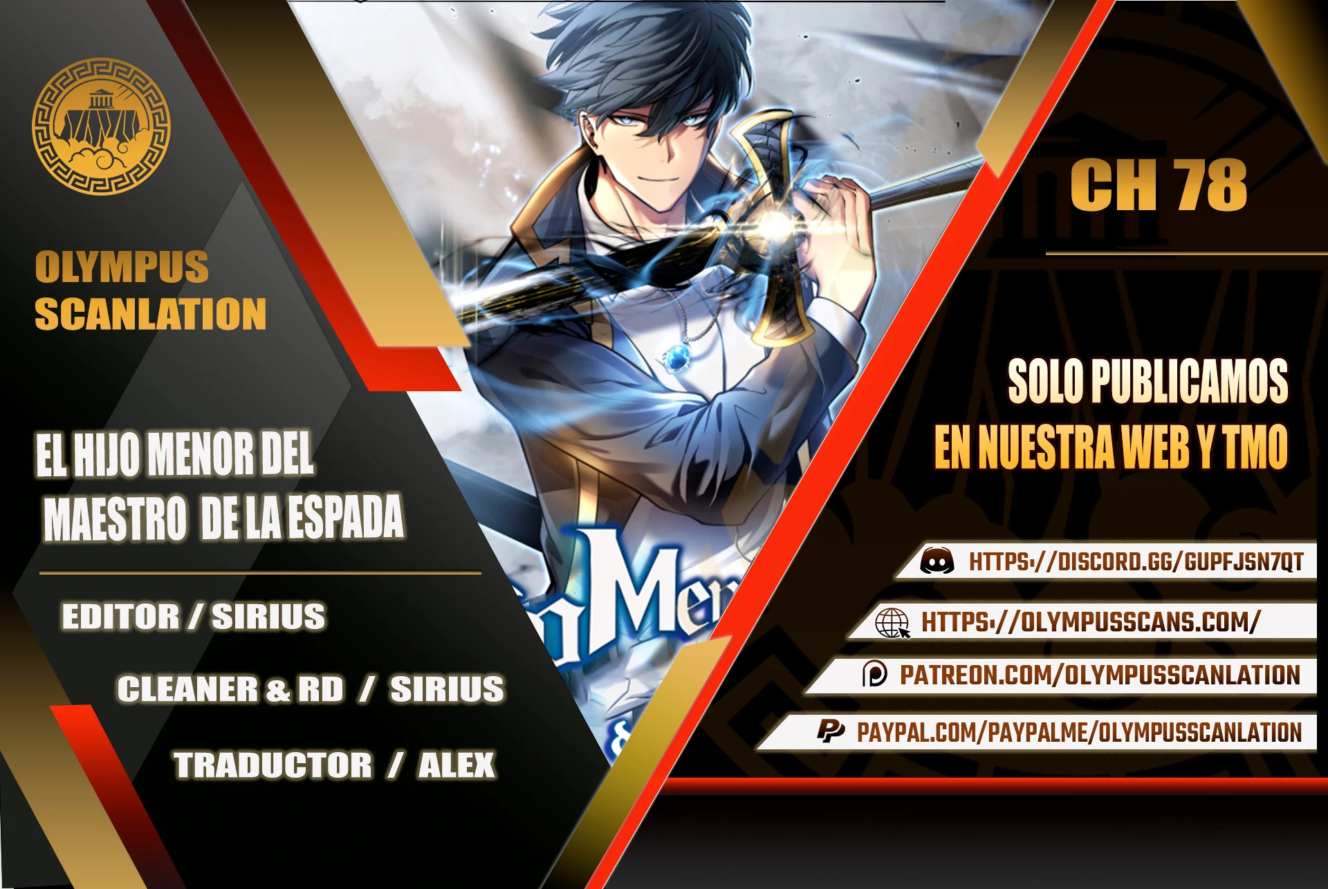 Read El hijo menor del maestro de la espada ES Manga Online