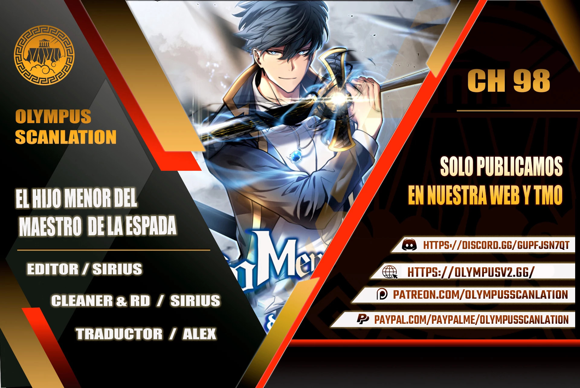 Read El hijo menor del maestro de la espada ES Manga Online