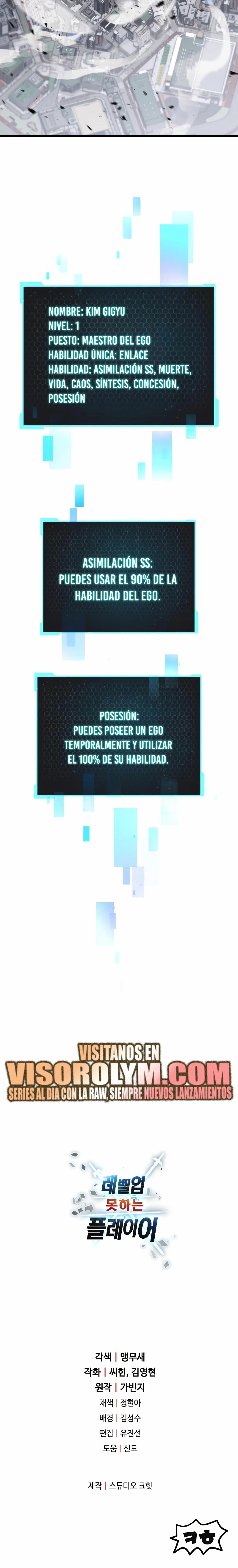 Read El jugador que no puede subir de nivel ES Manga Online