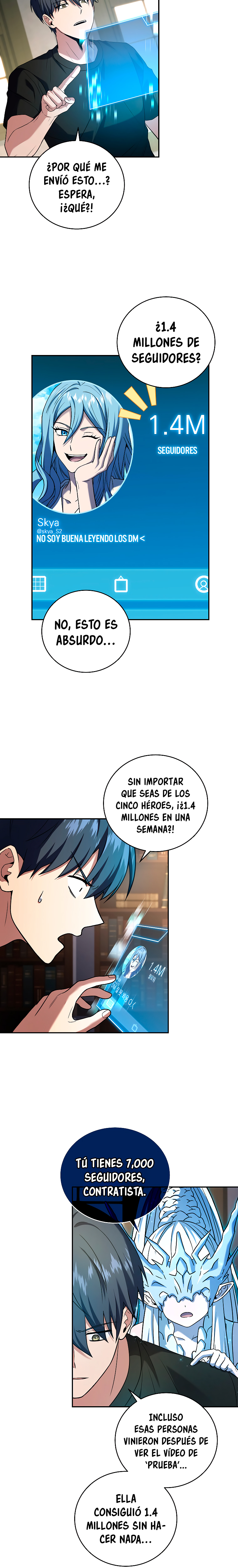 Read El regreso del jugador congelado ES Manga Online