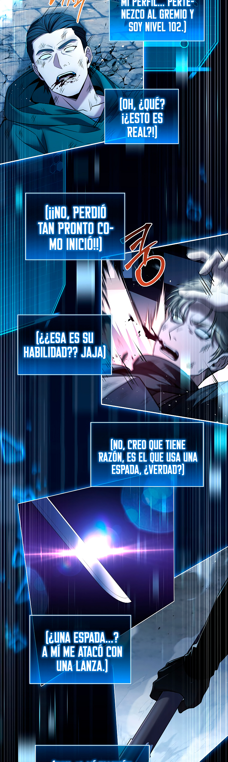 Read El regreso del jugador congelado ES Manga Online