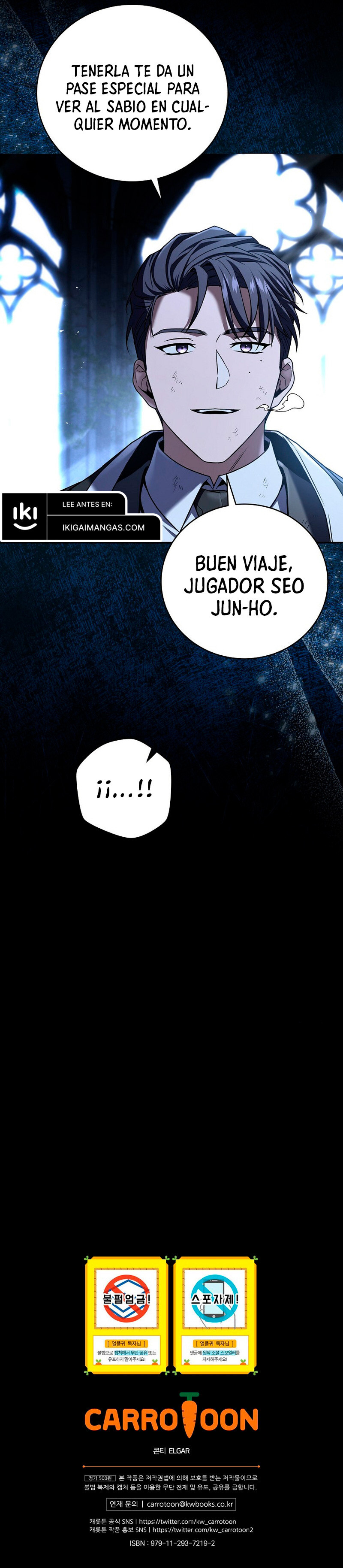 Read El regreso del jugador congelado ES Manga Online