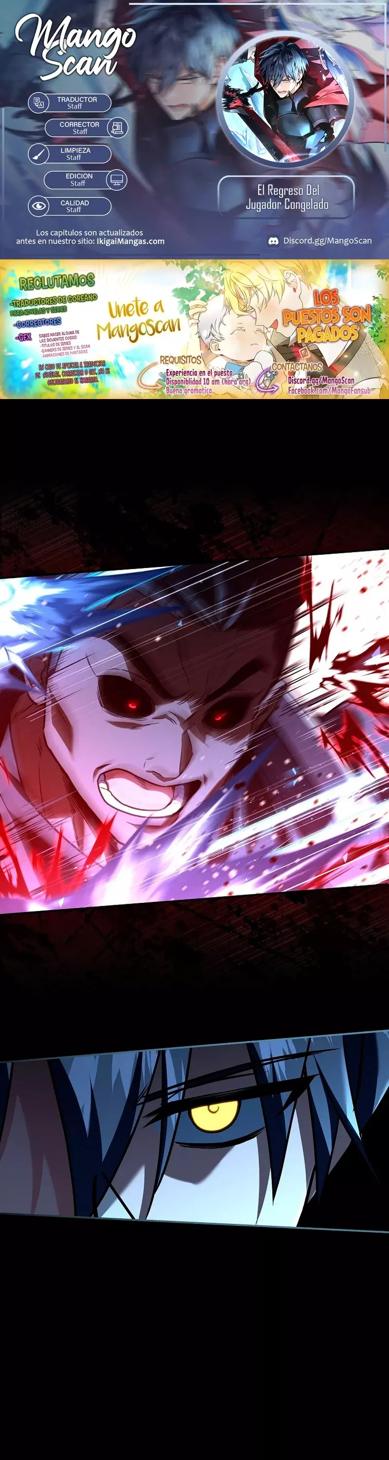 Read El regreso del jugador congelado ES Manga Online