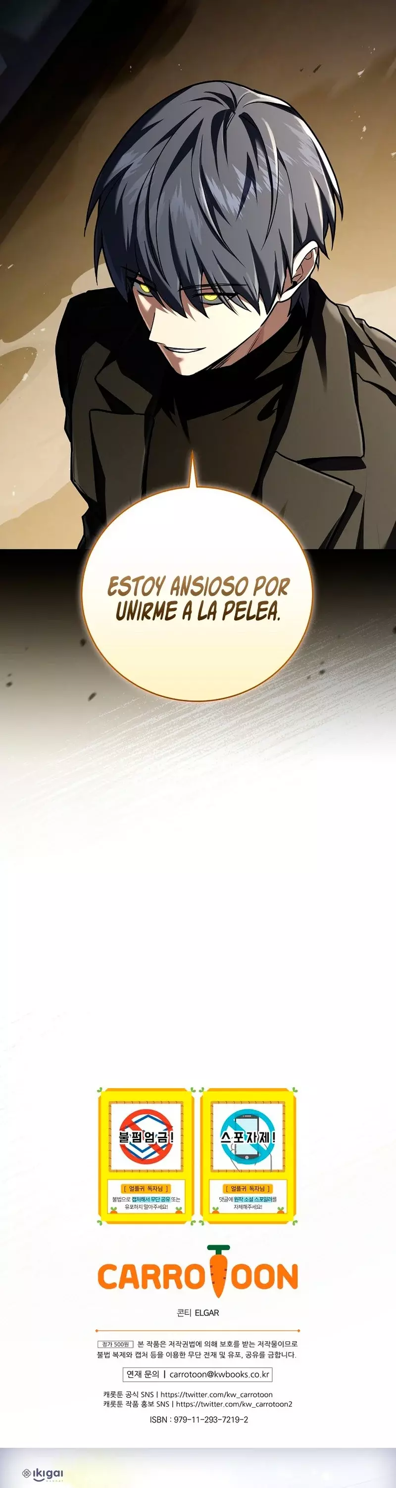 Read El regreso del jugador congelado ES Manga Online