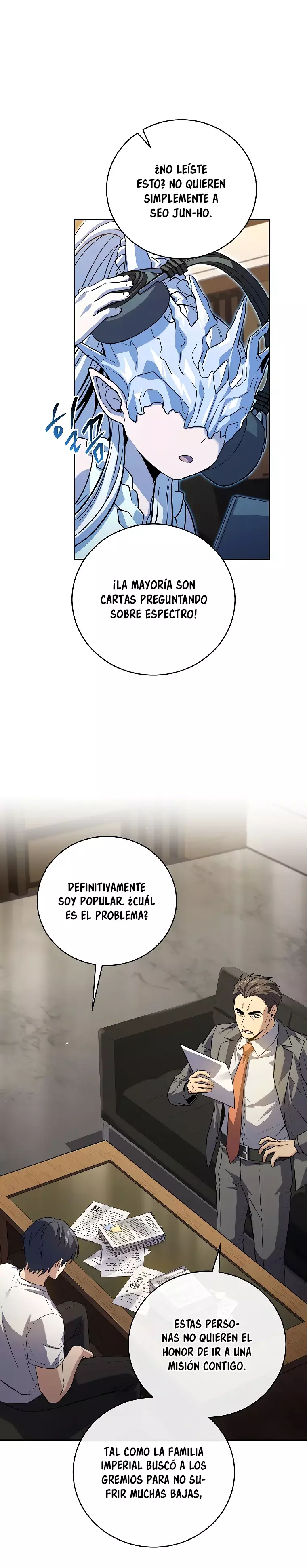 Read El regreso del jugador congelado ES Manga Online