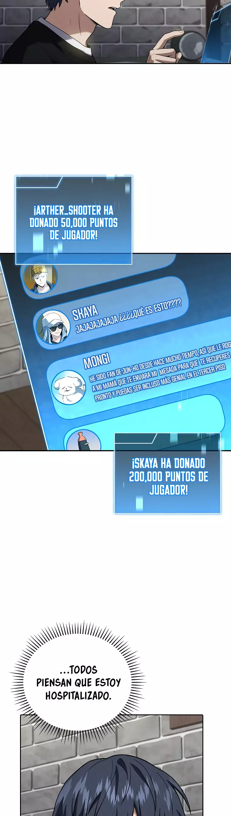 Read El regreso del jugador congelado ES Manga Online