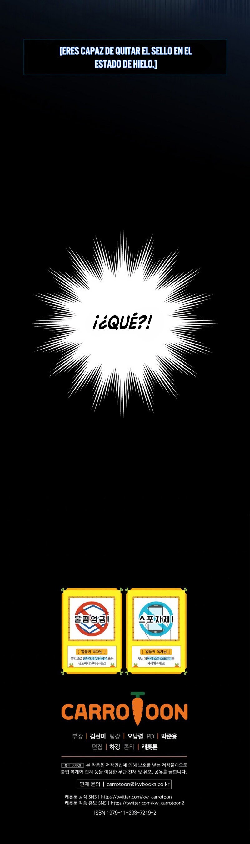 Read El regreso del jugador congelado ES Manga Online