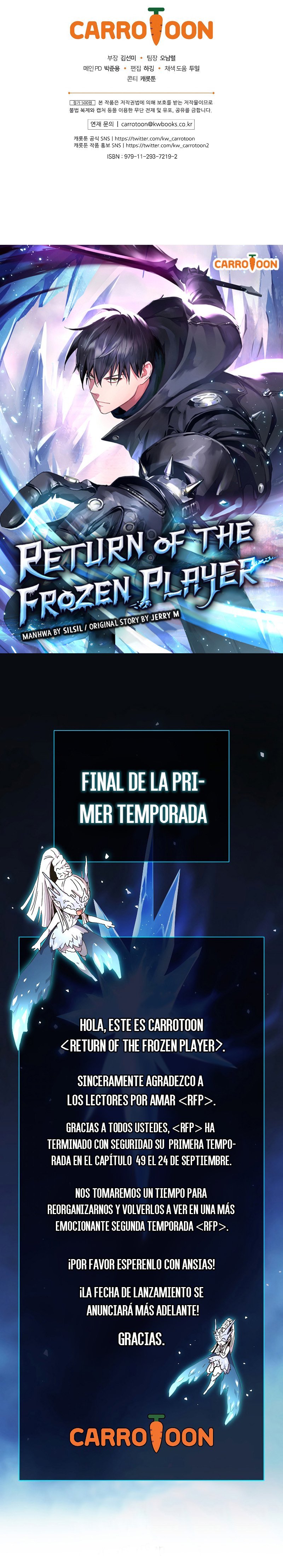 Read El regreso del jugador congelado ES Manga Online