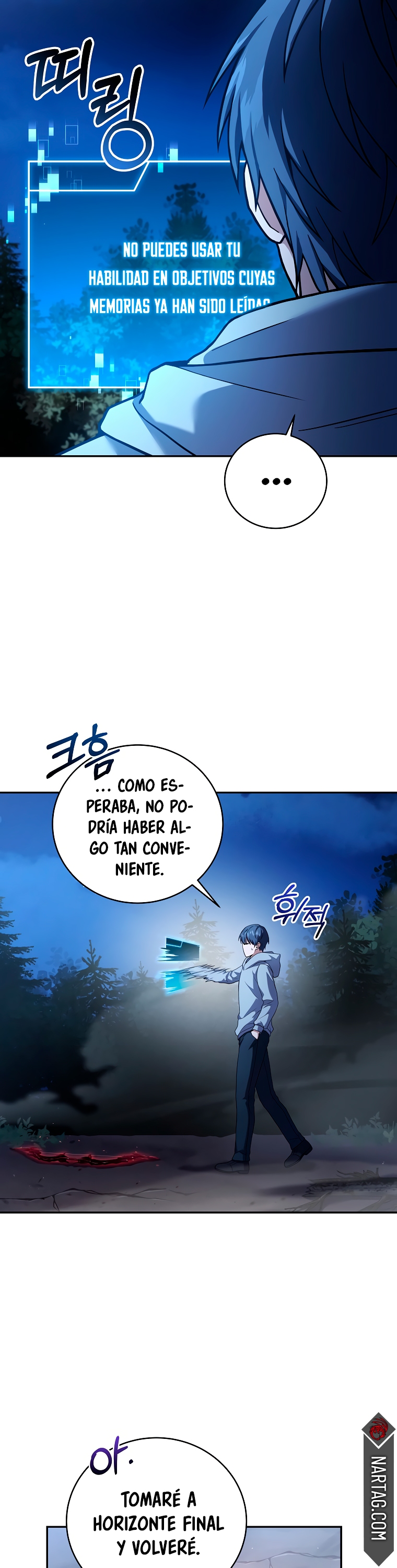 Read El regreso del jugador congelado ES Manga Online