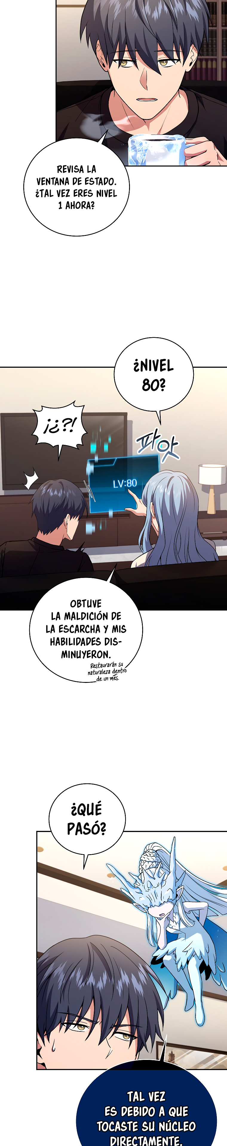 Read El regreso del jugador congelado ES Manga Online
