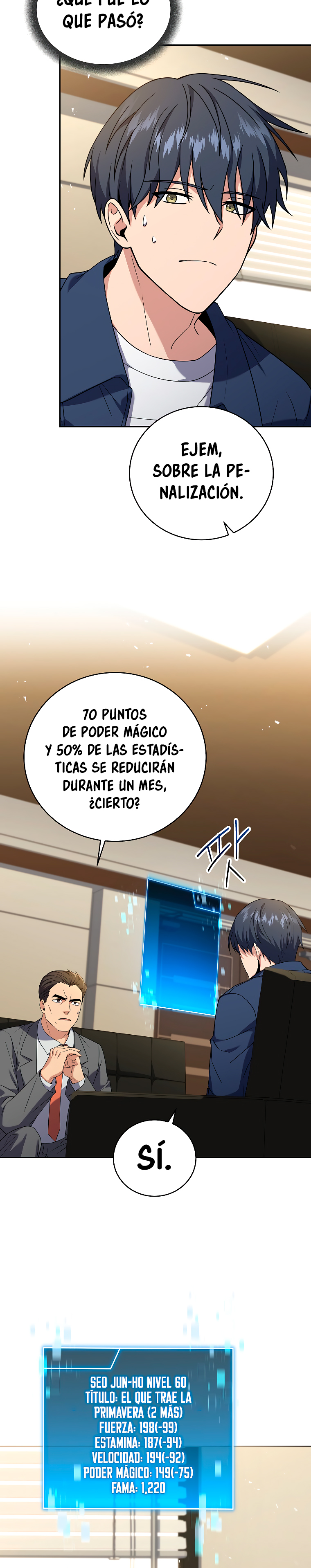 Read El regreso del jugador congelado ES Manga Online