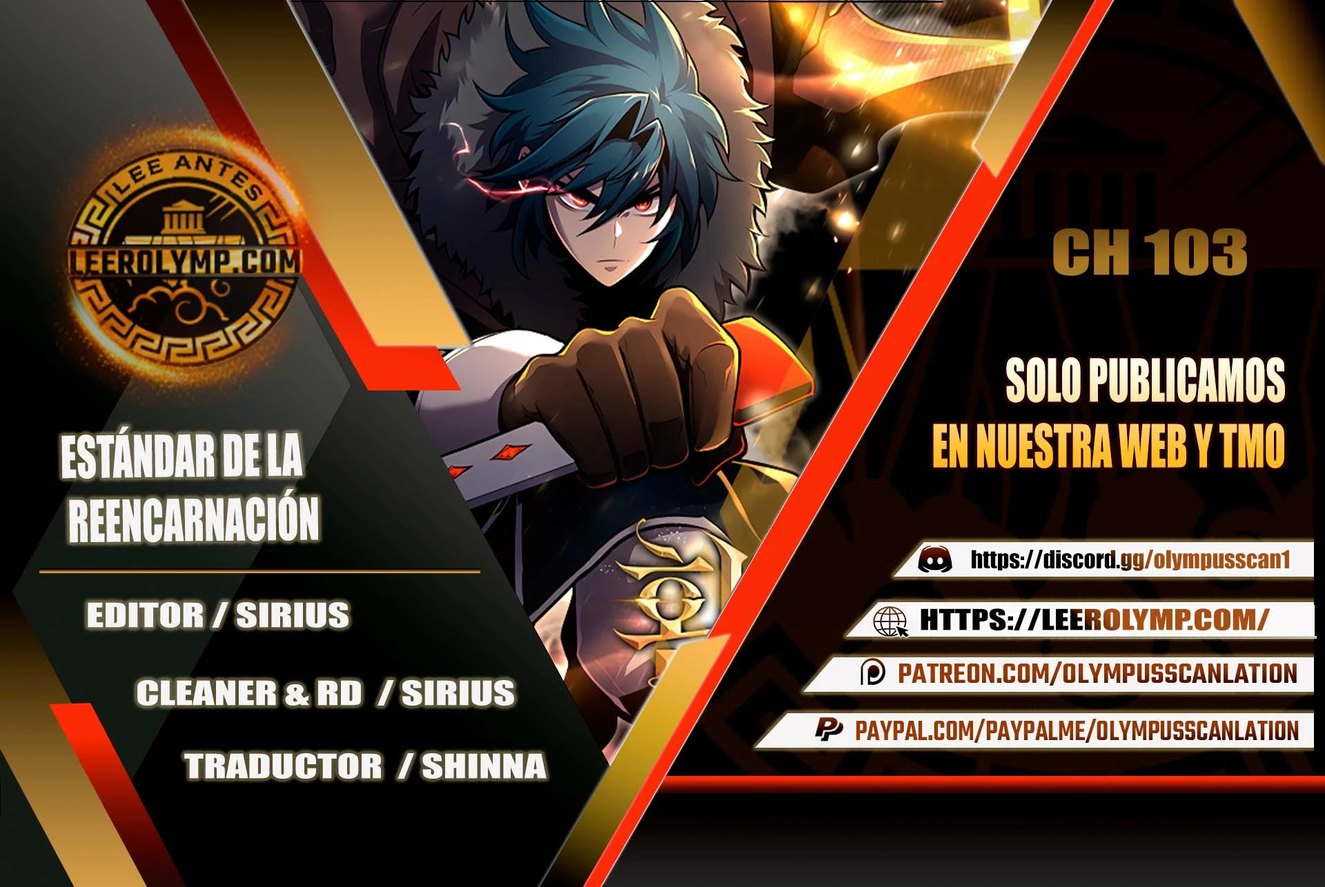 Read Estándar de la Reencarnación ES Manga Online