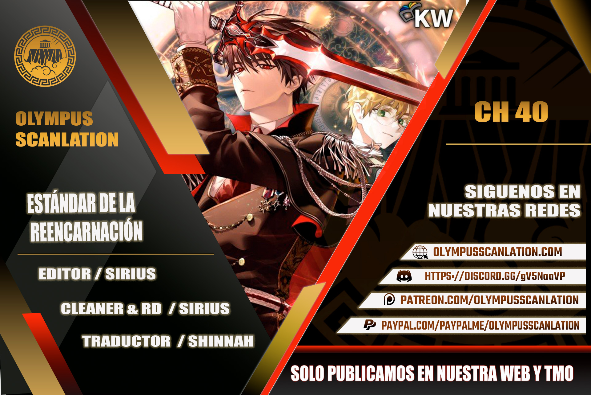 Read Estándar de la Reencarnación ES Manga Online