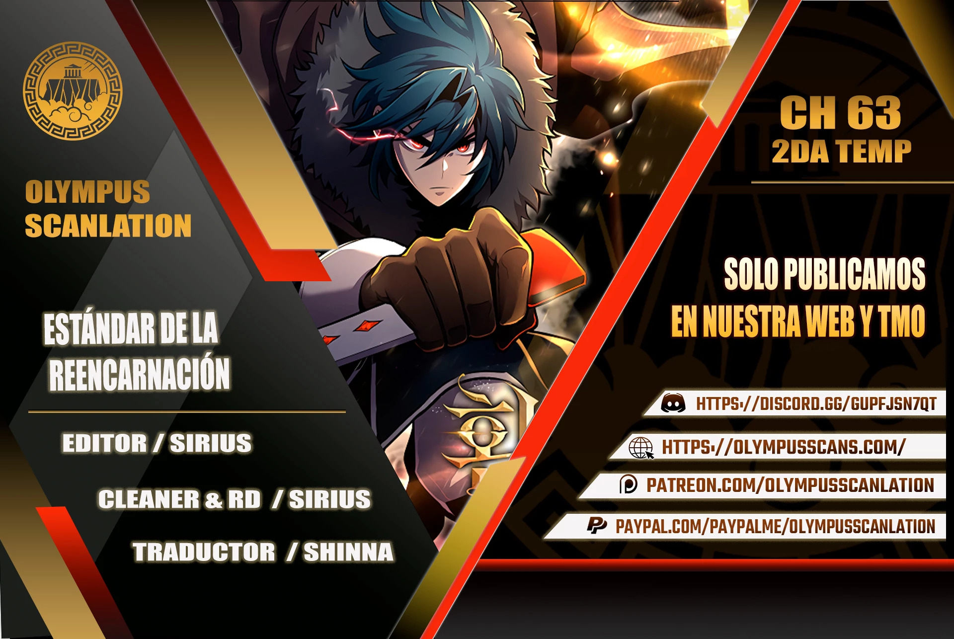 Read Estándar de la Reencarnación ES Manga Online