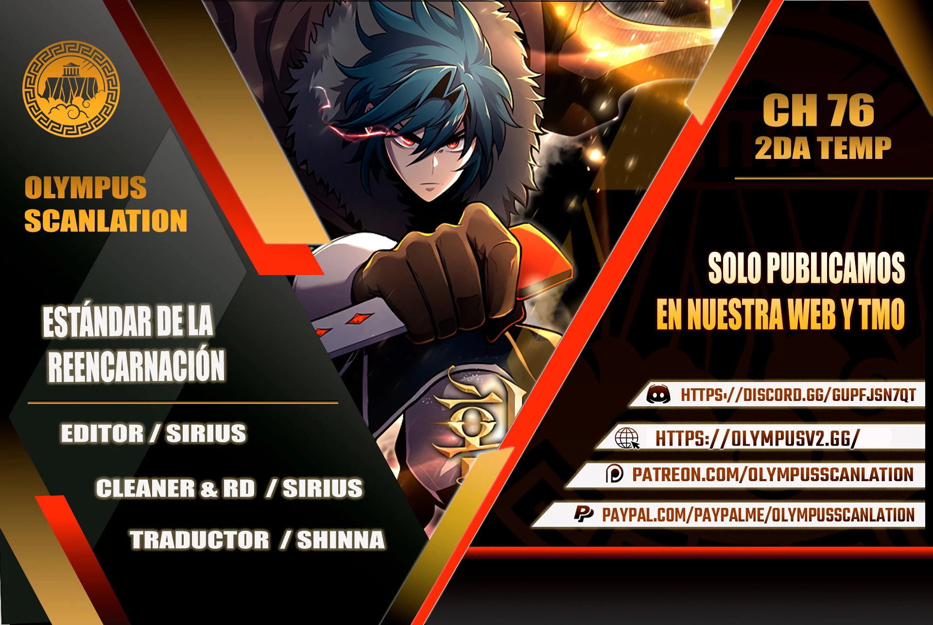 Read Estándar de la Reencarnación ES Manga Online
