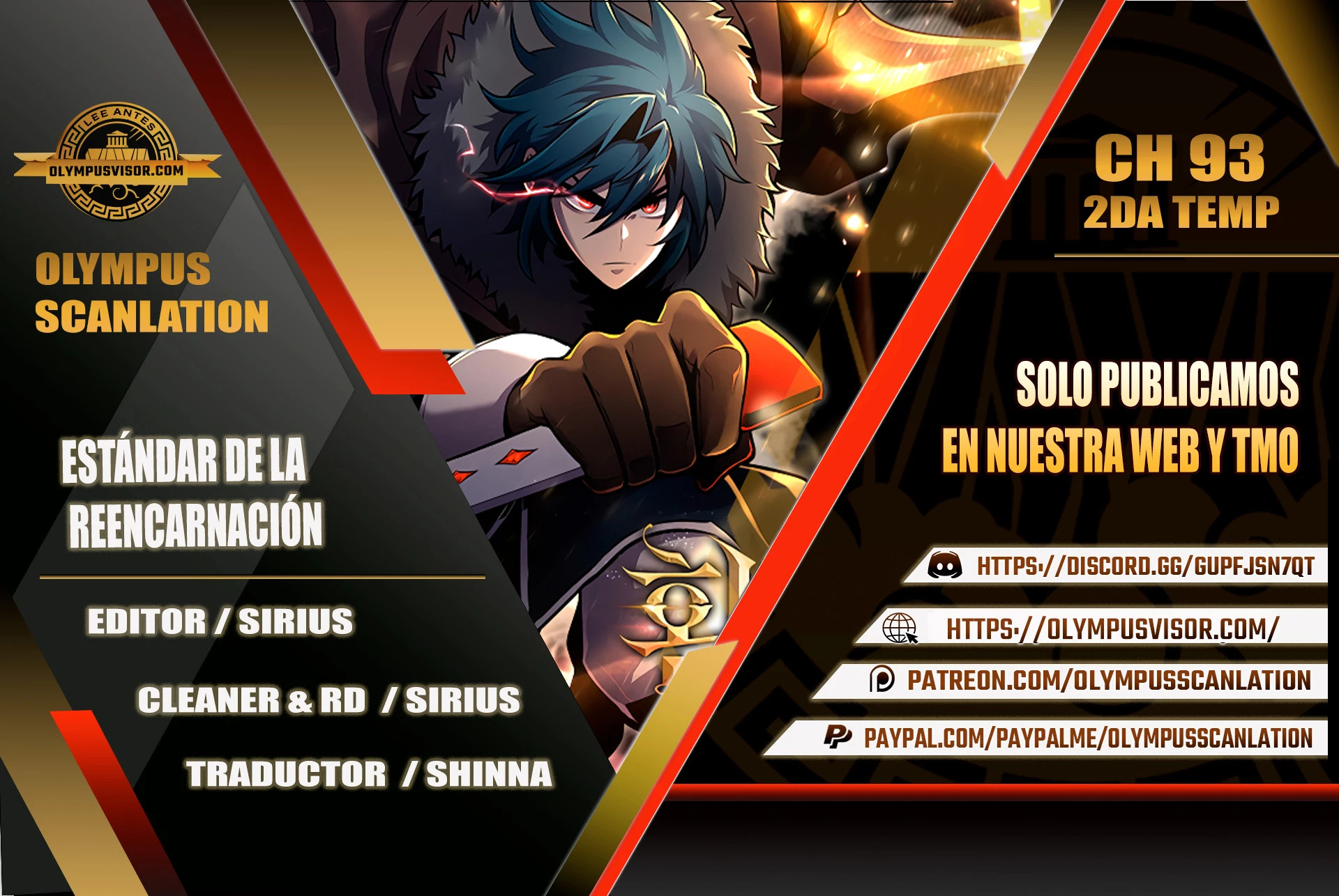 Read Estándar de la Reencarnación ES Manga Online