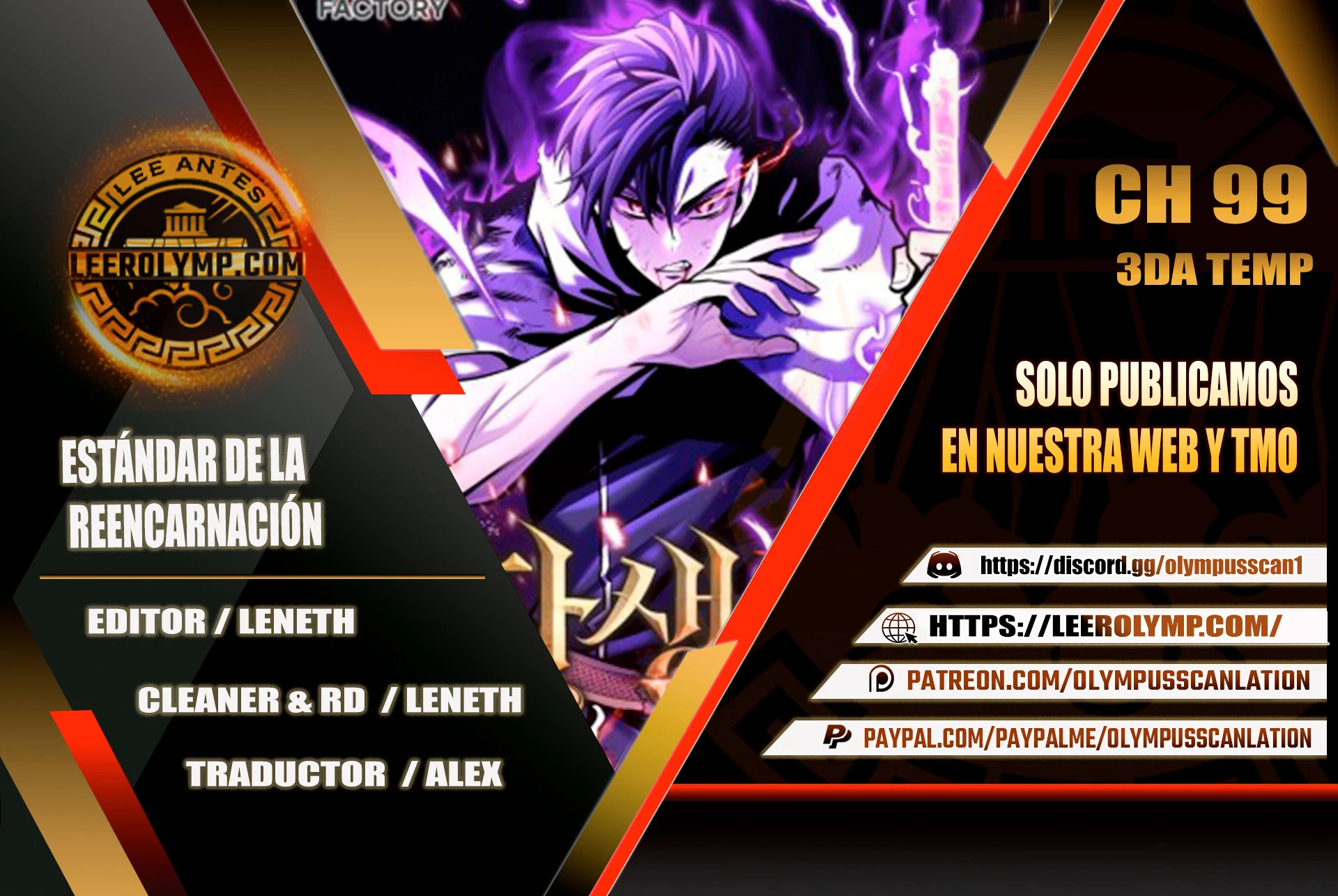 Read Estándar de la Reencarnación ES Manga Online