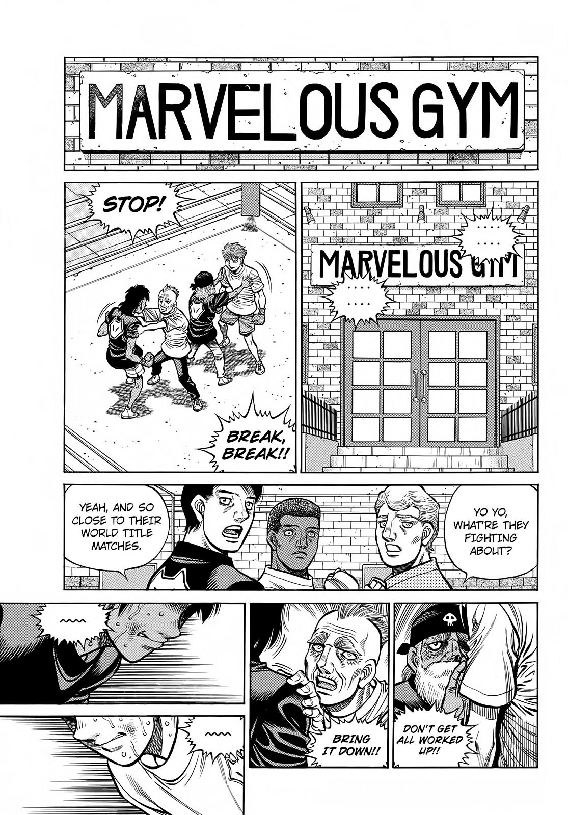 Read Hajime no Ippo ES Manga Online