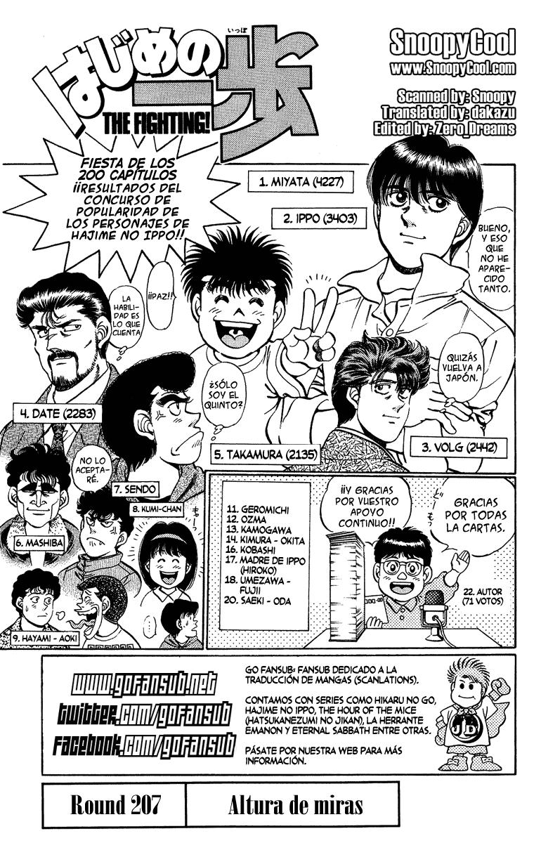 Read Hajime no Ippo ES Manga Online