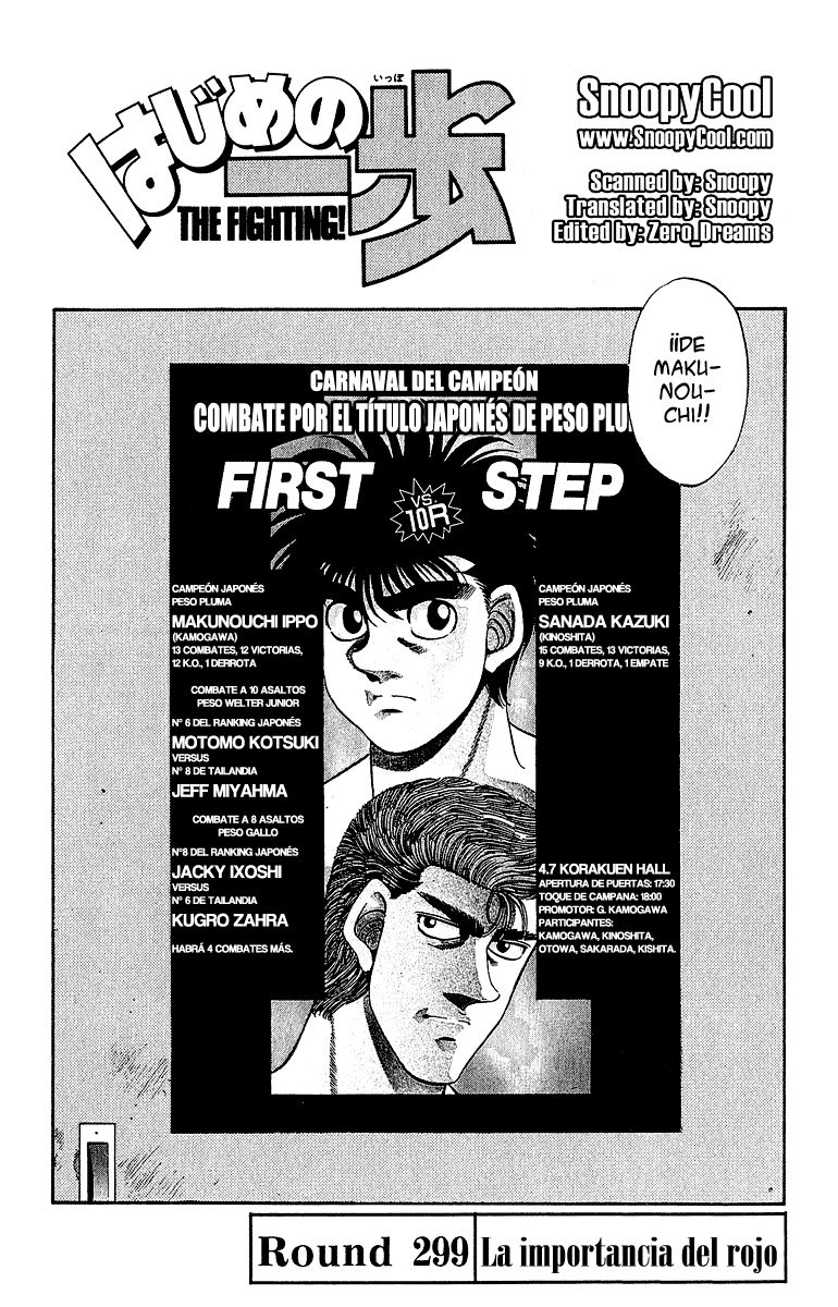 Read Hajime no Ippo ES Manga Online