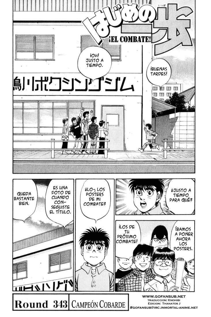 Read Hajime no Ippo ES Manga Online