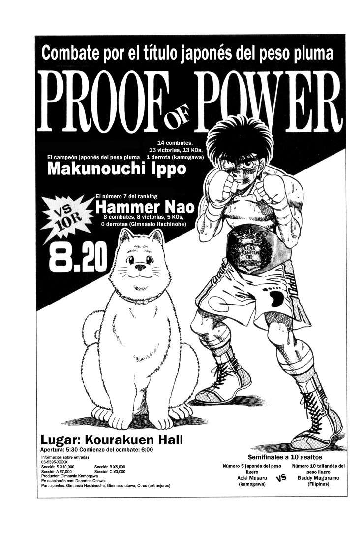 Read Hajime no Ippo ES Manga Online