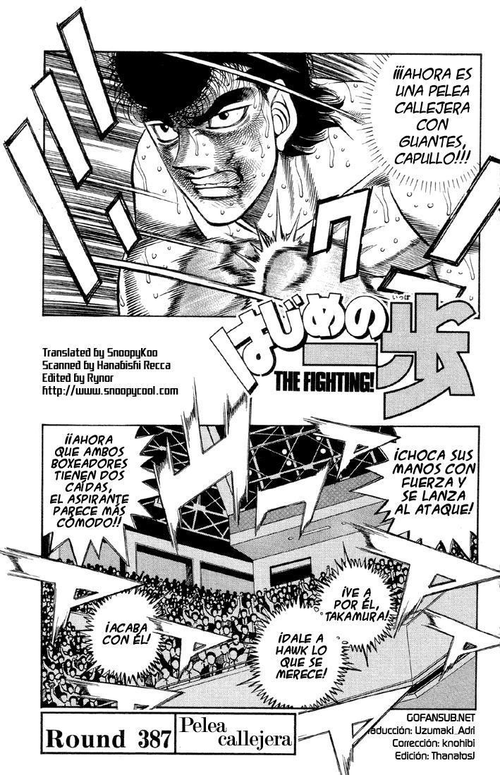 Read Hajime no Ippo ES Manga Online