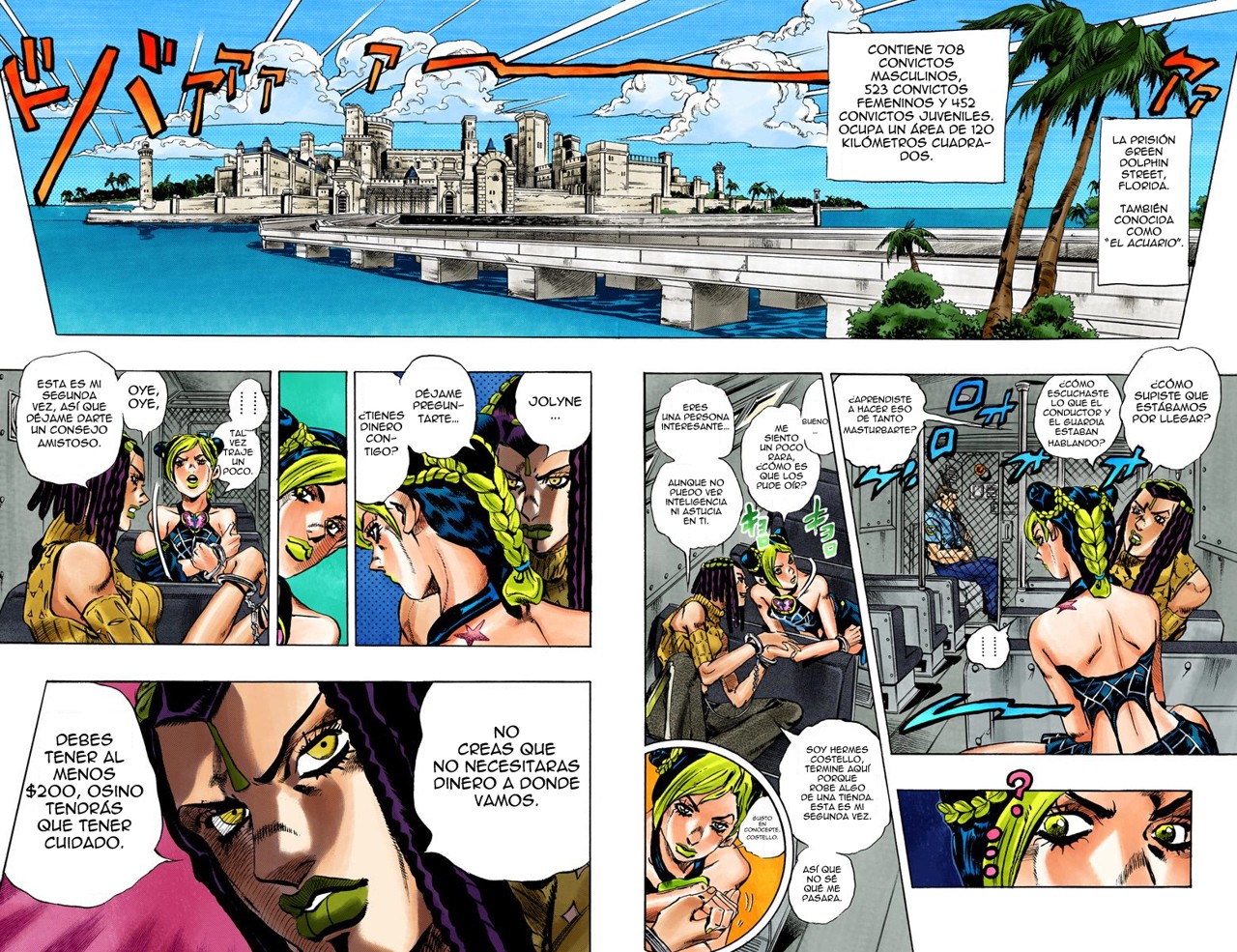 Read JoJo's Bizarre Adventure Part 6_ Stone Ocean ES Manga Online