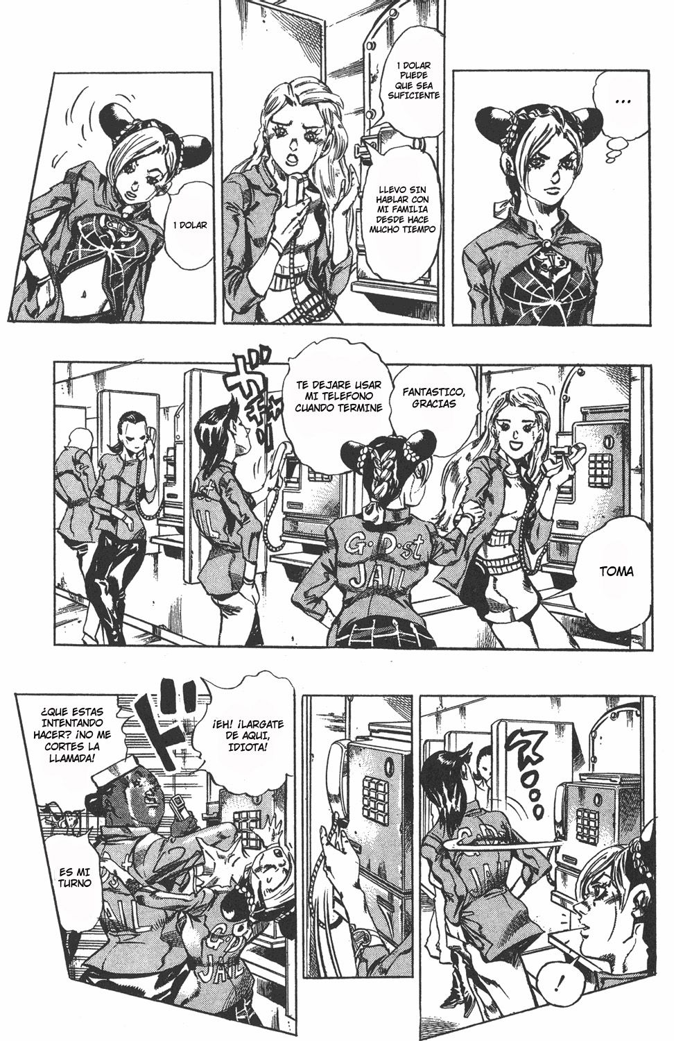 Read JoJo's Bizarre Adventure Part 6_ Stone Ocean ES Manga Online
