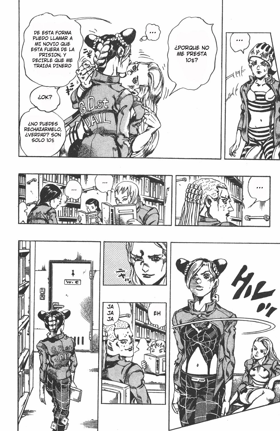 Read JoJo's Bizarre Adventure Part 6_ Stone Ocean ES Manga Online