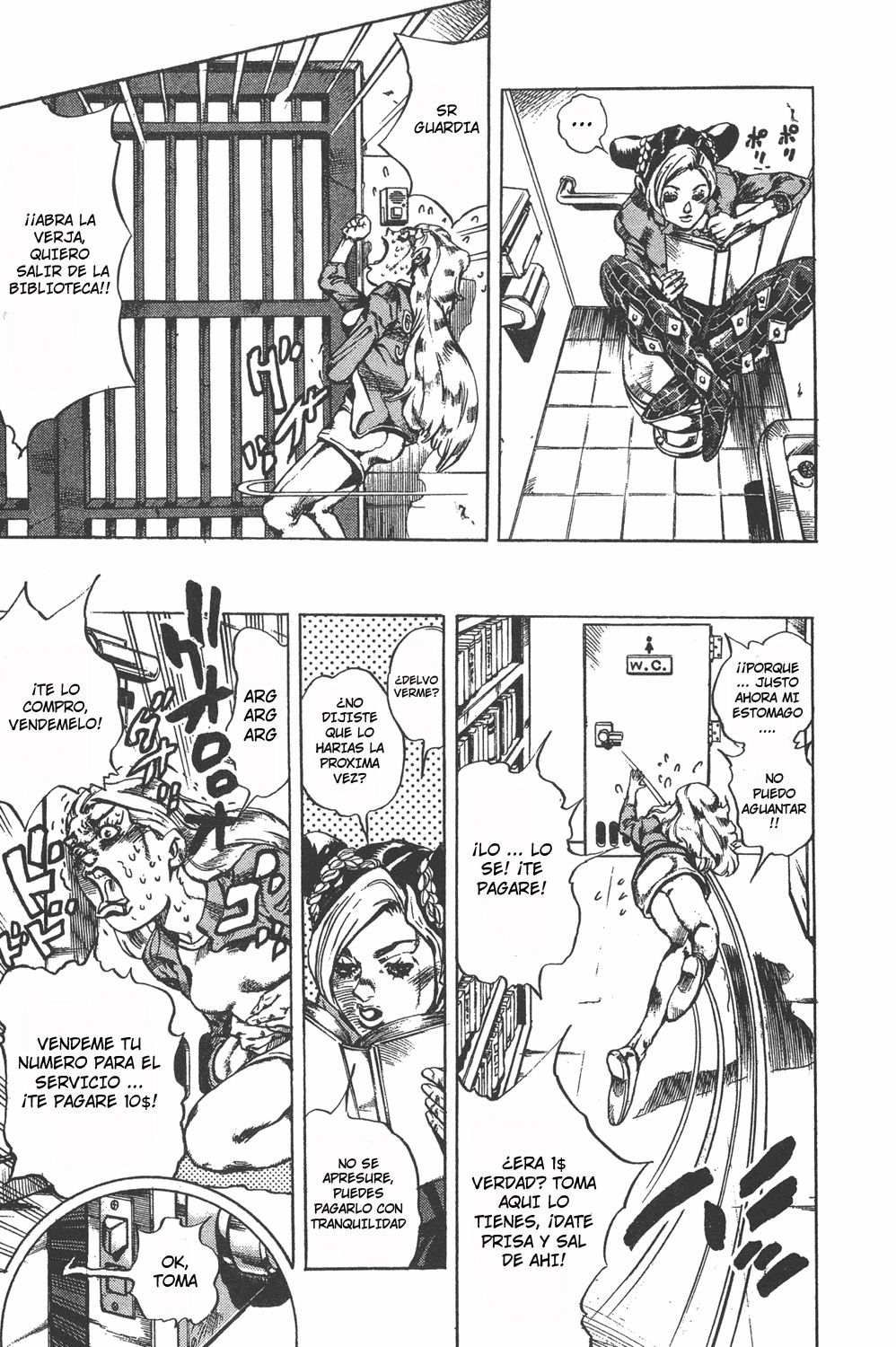 Read JoJo's Bizarre Adventure Part 6_ Stone Ocean ES Manga Online