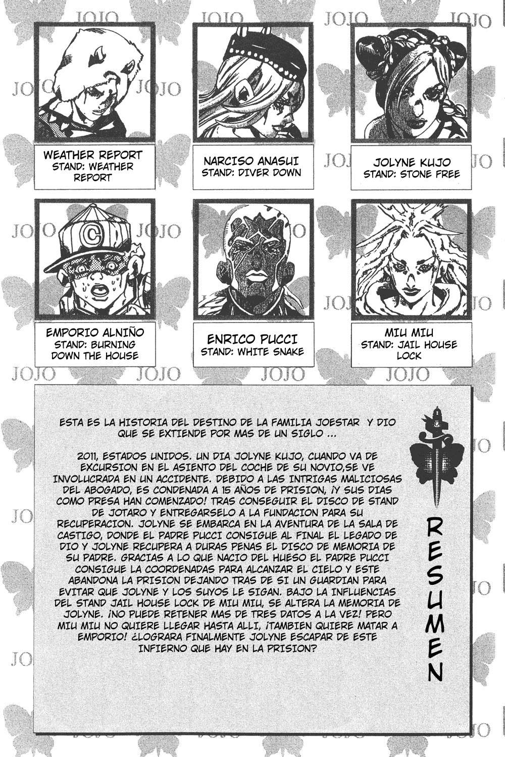 Read JoJo's Bizarre Adventure Part 6_ Stone Ocean ES Manga Online