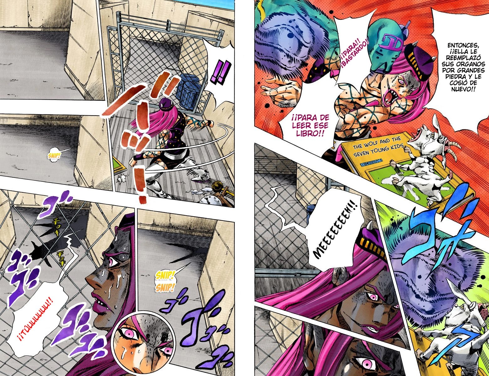 Read JoJo's Bizarre Adventure Part 6_ Stone Ocean ES Manga Online
