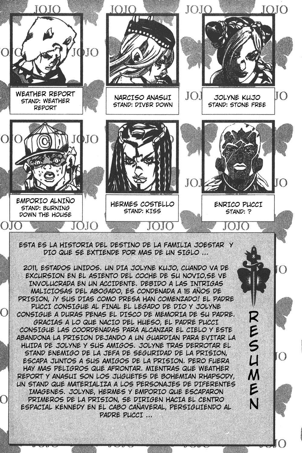 Read JoJo's Bizarre Adventure Part 6_ Stone Ocean ES Manga Online