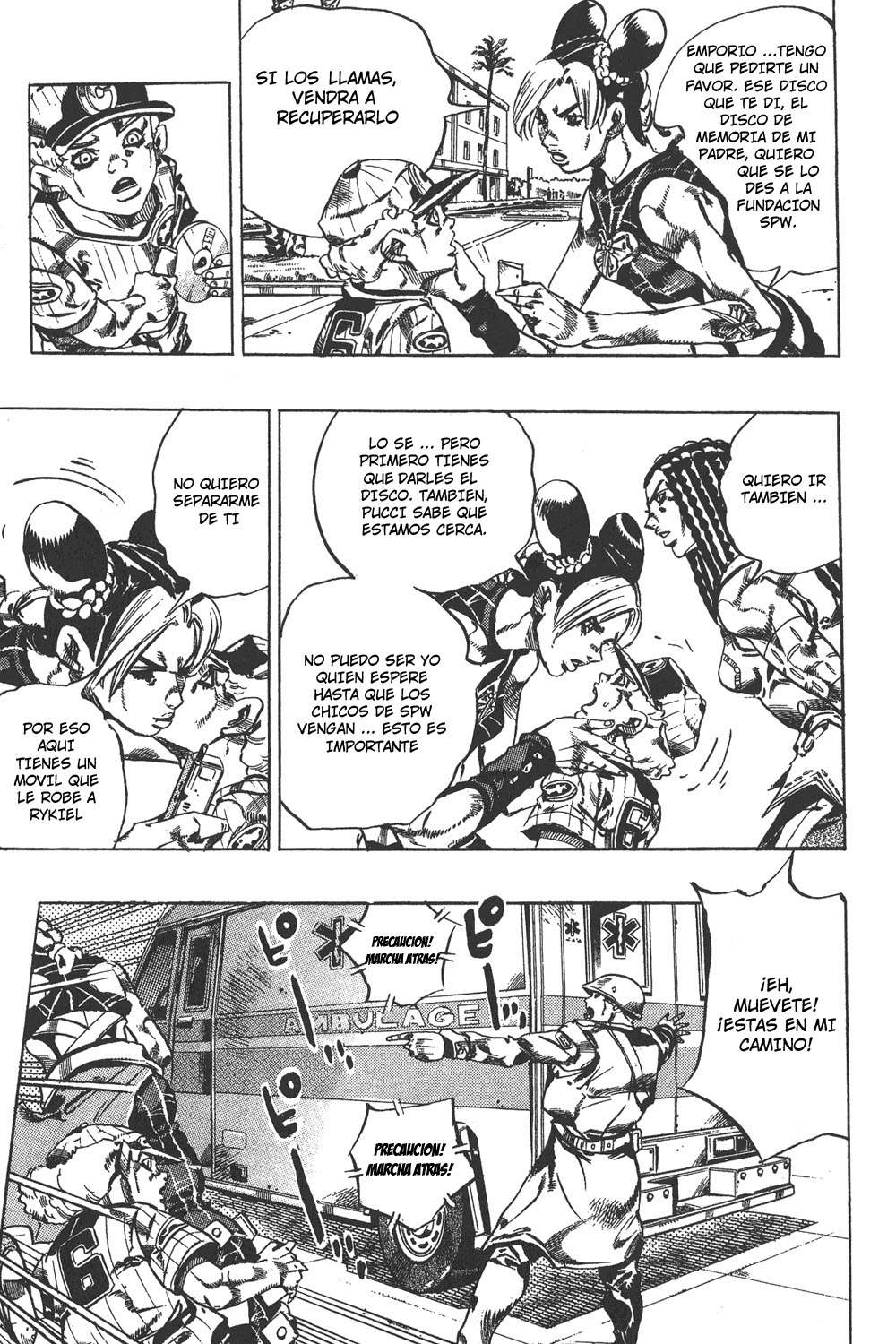 Read JoJo's Bizarre Adventure Part 6_ Stone Ocean ES Manga Online