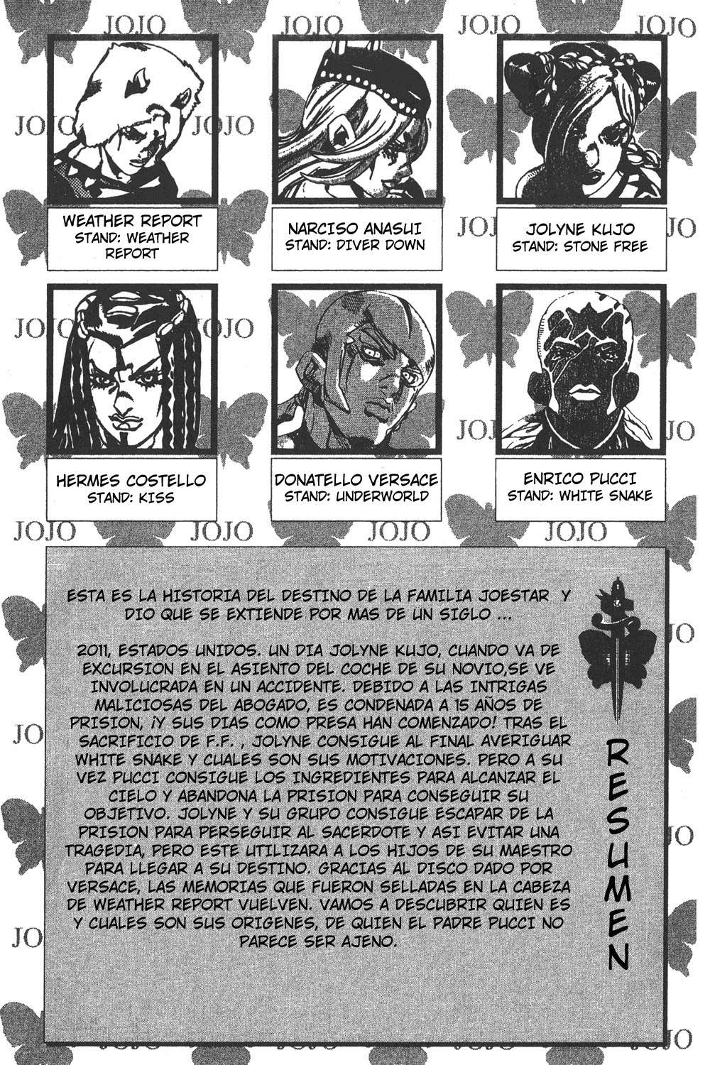 Read JoJo's Bizarre Adventure Part 6_ Stone Ocean ES Manga Online
