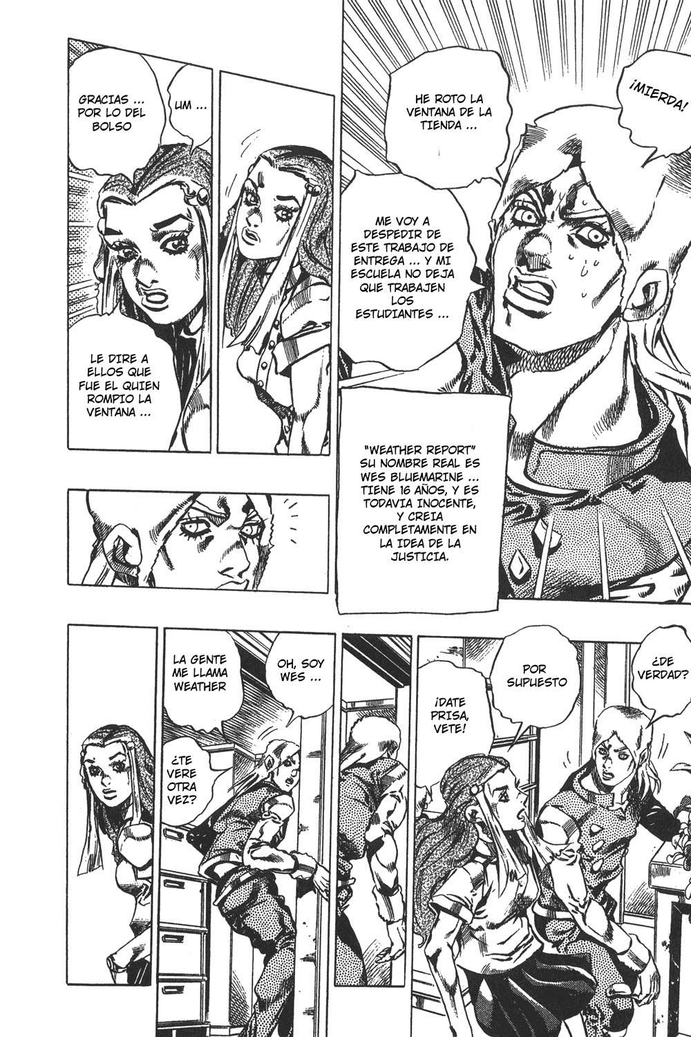 Read JoJo's Bizarre Adventure Part 6_ Stone Ocean ES Manga Online