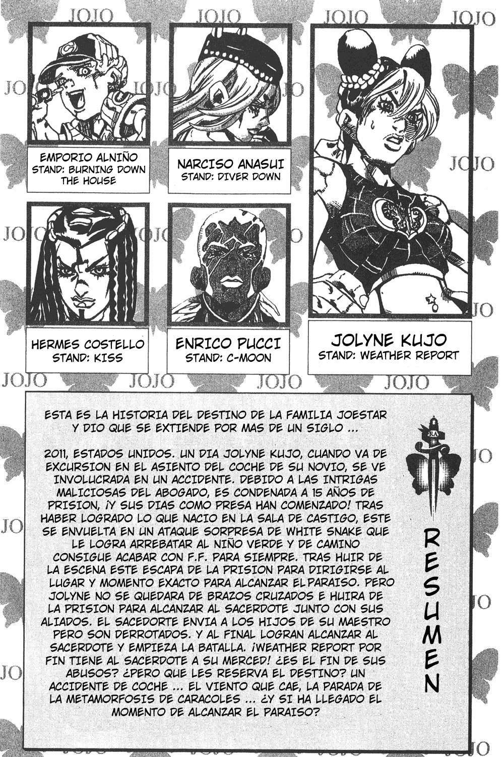 Read JoJo's Bizarre Adventure Part 6_ Stone Ocean ES Manga Online