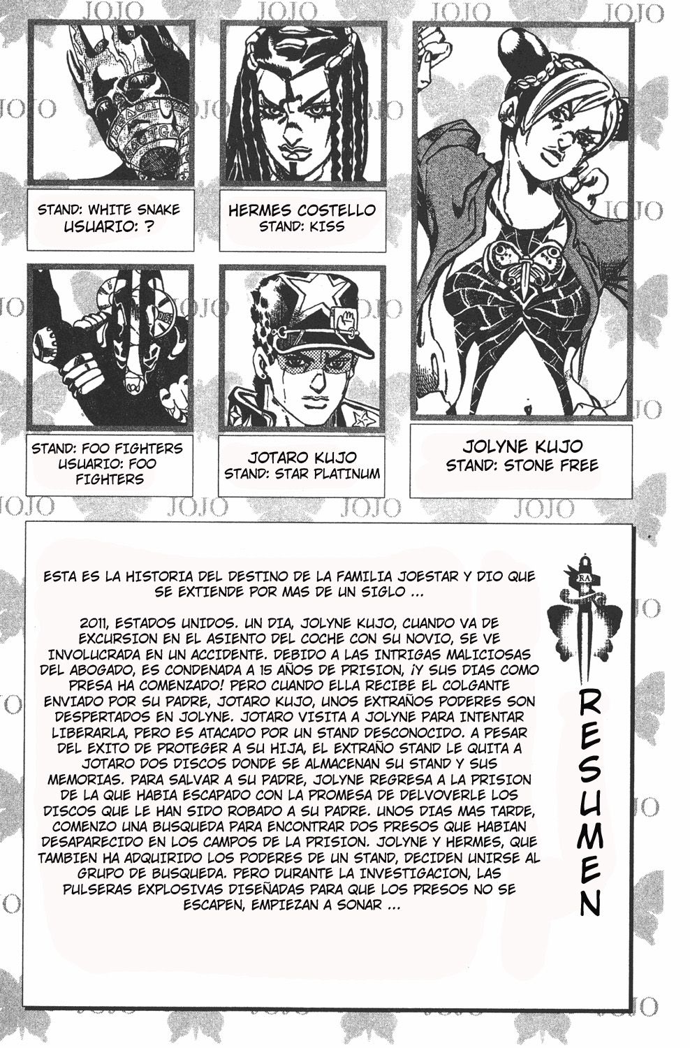 Read JoJo's Bizarre Adventure Part 6_ Stone Ocean ES Manga Online