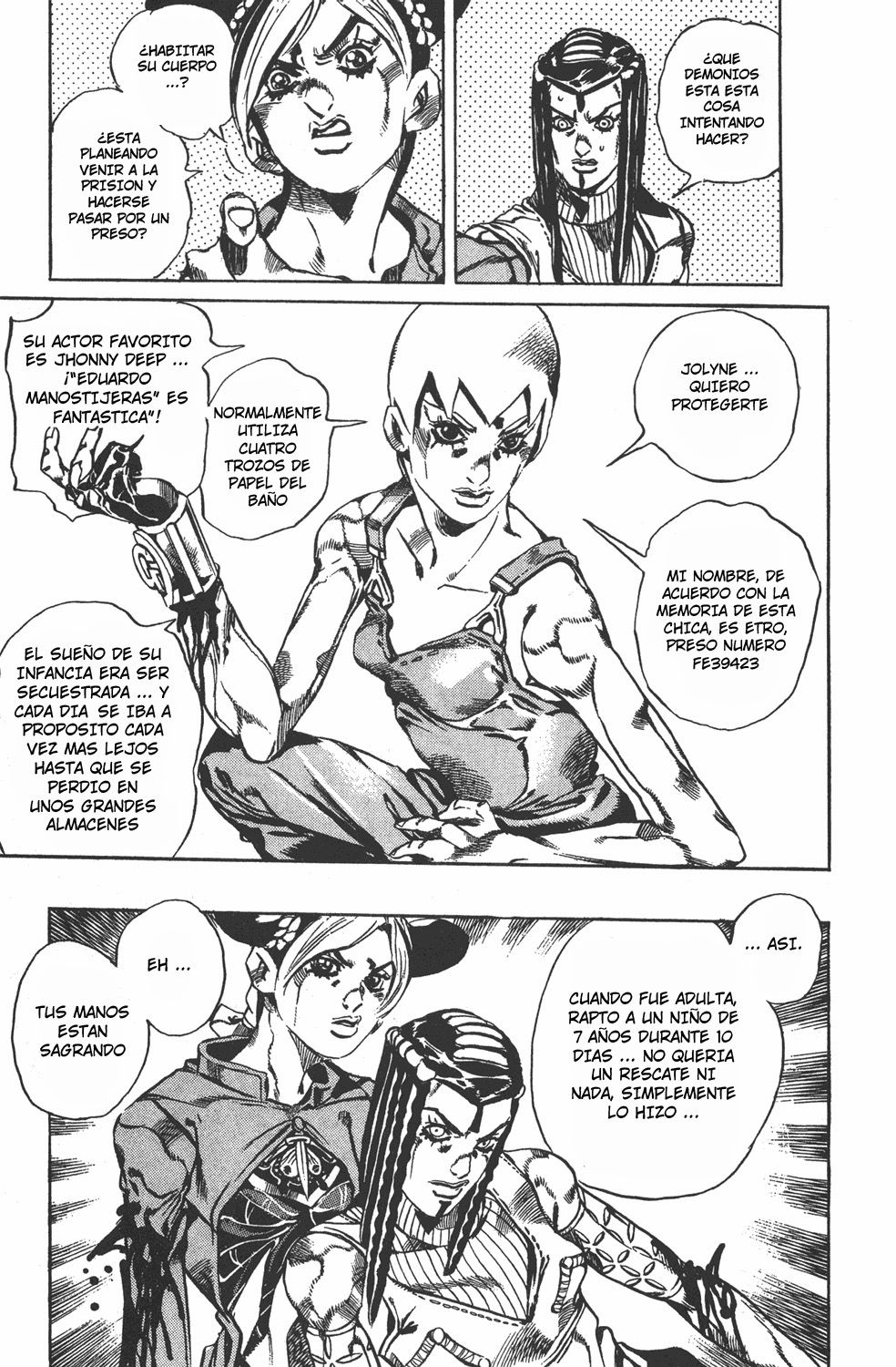 Read JoJo's Bizarre Adventure Part 6_ Stone Ocean ES Manga Online