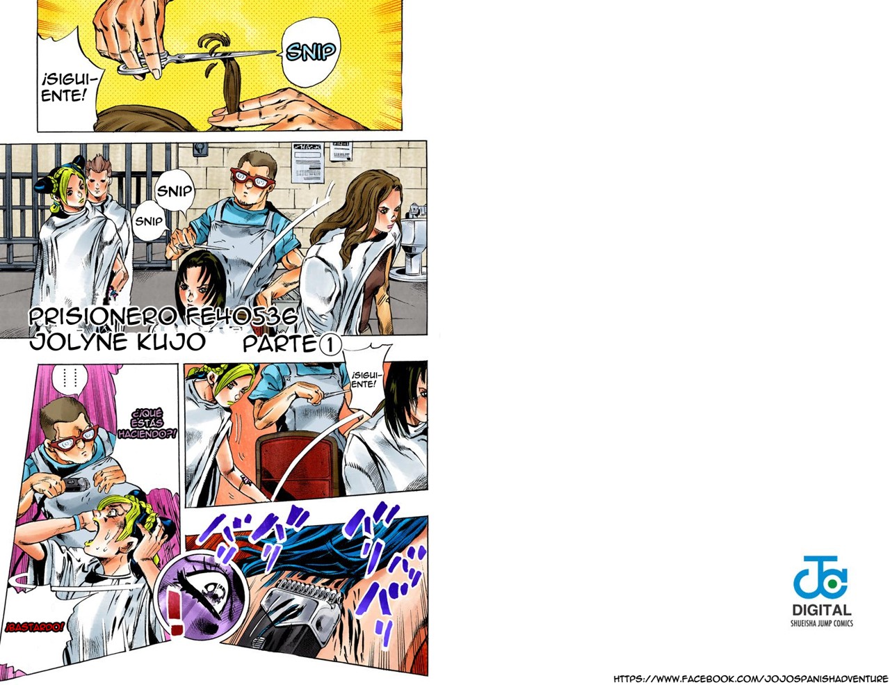 Read JoJo's Bizarre Adventure Part 6_ Stone Ocean ES Manga Online