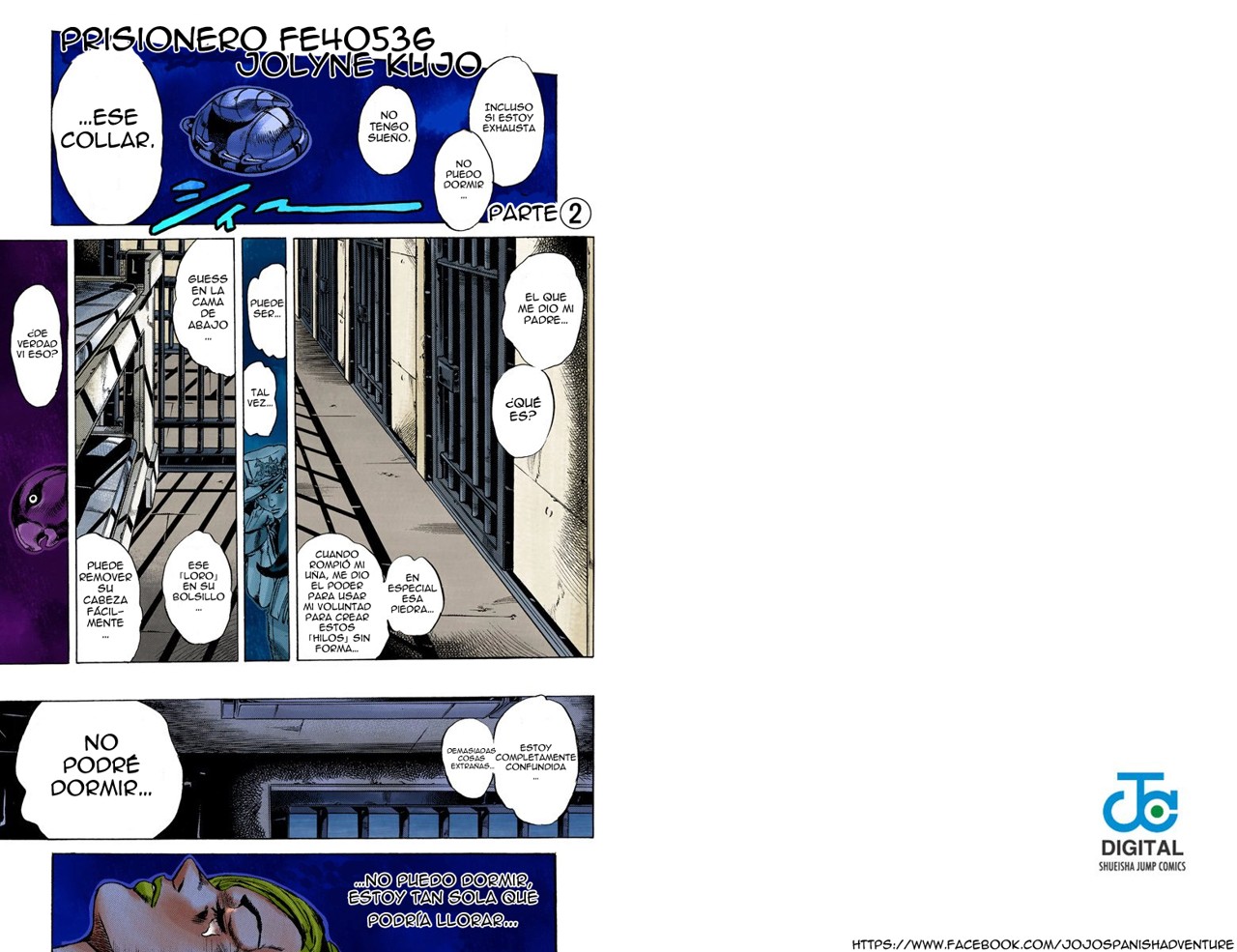 Read JoJo's Bizarre Adventure Part 6_ Stone Ocean ES Manga Online